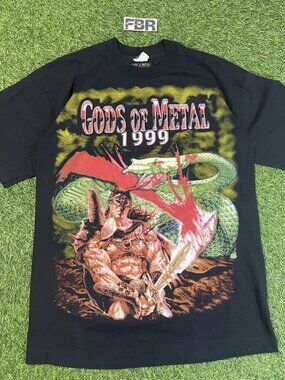 Vintage Gods of metal Festival Tee